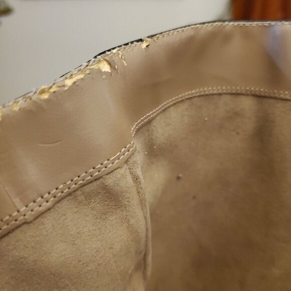 Ecco Black Black Leather Knee High Size 37 Boots - Picture 12 of 13